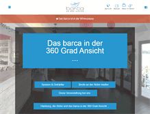 Tablet Screenshot of barca-hamburg.de